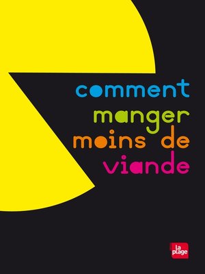 cover image of Comment manger moins de viande
